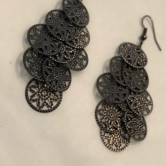 Bohemian BUNDLE: (3) Lightweight Chandelier Earrings Everyday Accessory - Picture 2 of 4